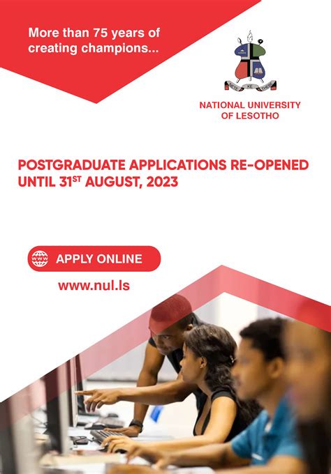 nxsouk com for apply online|Applying to NUL – National University of Lesotho.